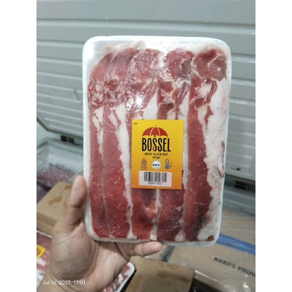 

Bossel Beef Slice | Shortplate Slice Premium untuk BBQ grill steamboat