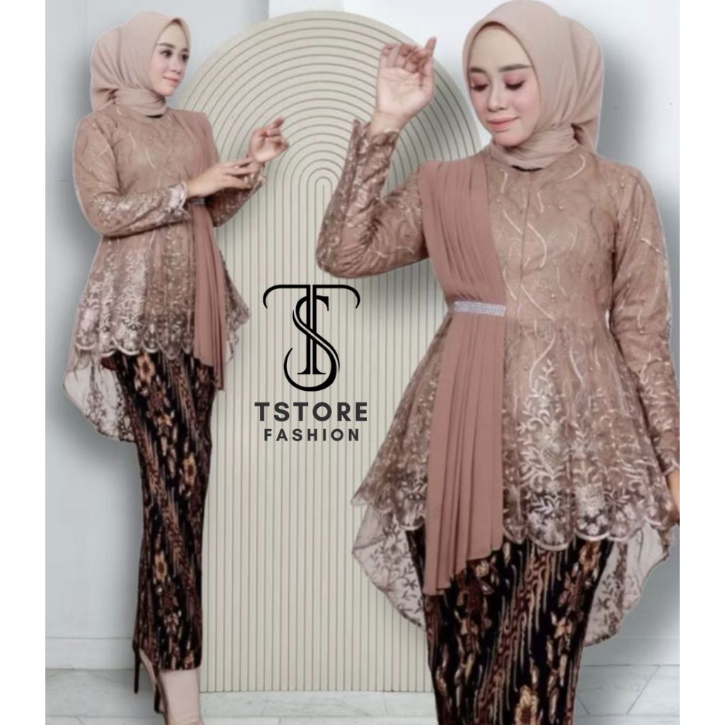 FLASH SALE [COD] SET KEBAYA WISUDA MODERN - SET KEBAYA MODERN - KEBAYA WISUDA -KEBAYA TUNANGAN -