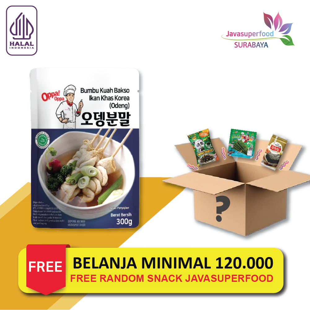 

[HALAL] Bumbu Saus kuah Soup Oden Odeng Eomuk Fish Cake Bakso 300g