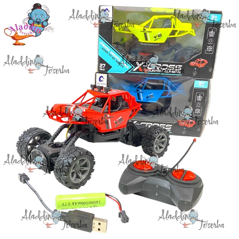 MAINAN ANAK MOBIL JIP X-CROSS COUNTRY CLIMBING REMOTE CONTROL [2462-B] - MAINAN MOBIL OFF ROAD RC JE