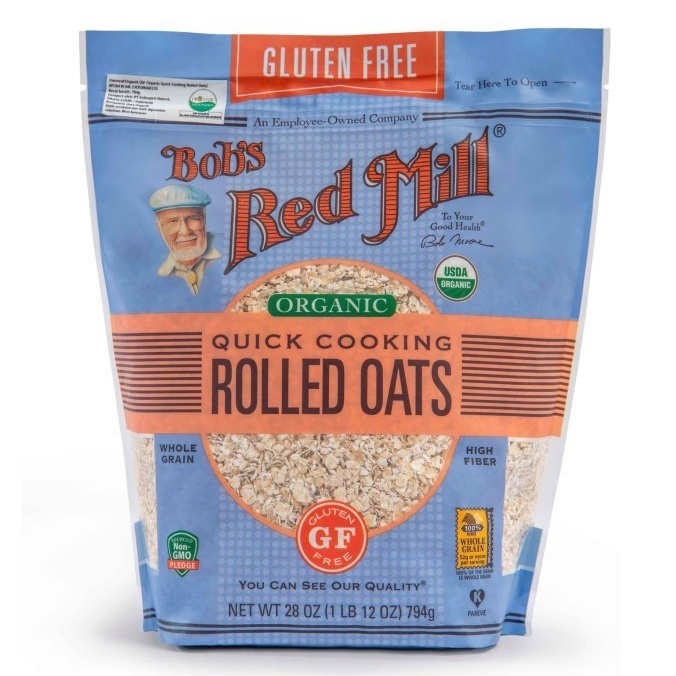 

[oddsolshop] pekanbaru/Bob's Red Mill Quick Cooking Rolled Oats 794GR Organic Oat Organik