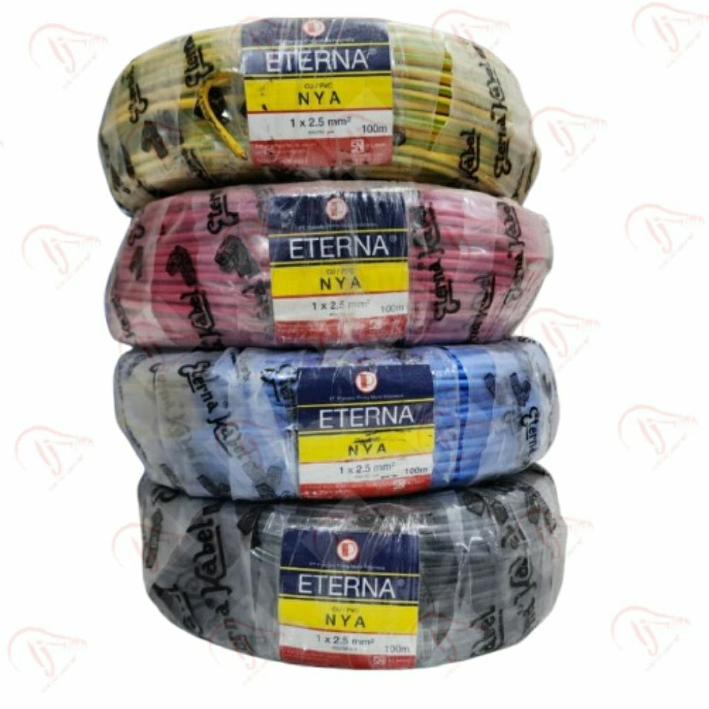 ETERNA KABEL TUNGGAL 2,5MM 100M KABEL KAWAT TUNGGAL 2.5MM 100M