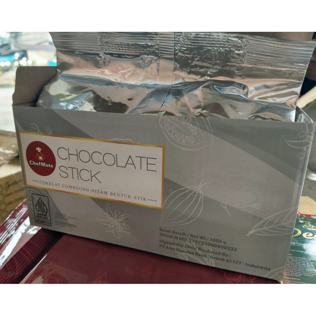

Chocolate stick chefmate/Coklat stik chefmate dark chocolate repack 100gr