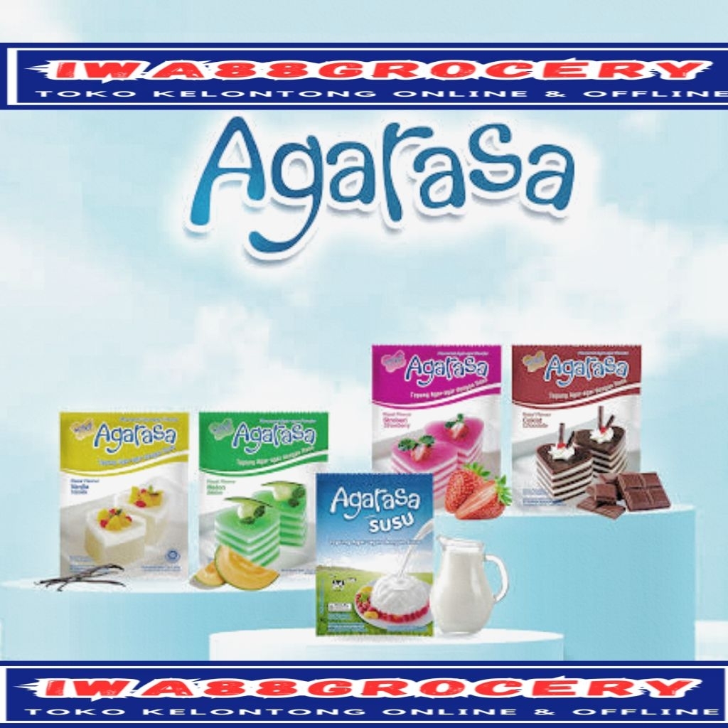 

agarasa tepung agar agar dengan rasa 22gr