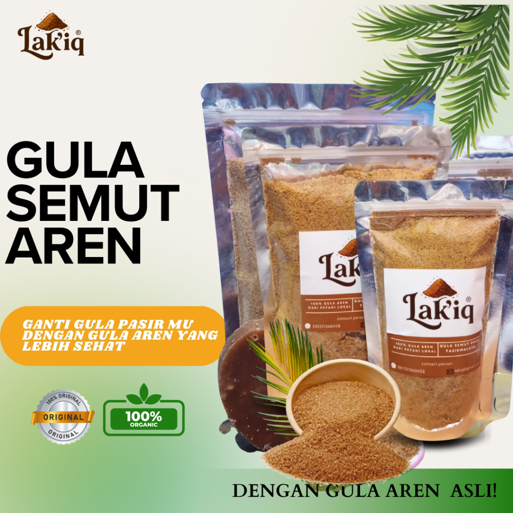 

Gula Semut Asli Murni 100% Timbangan 1Kg - pemanis alami - gula aren bubuk