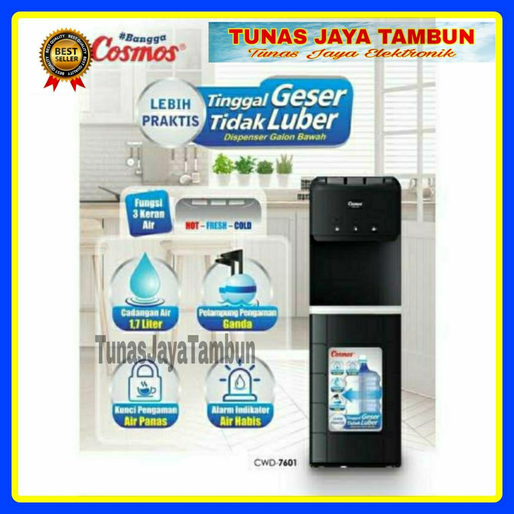 Dispenser Cosmos 7601 / Cosmos cwd 7601/ Dispenser Cosmos Galon bawah