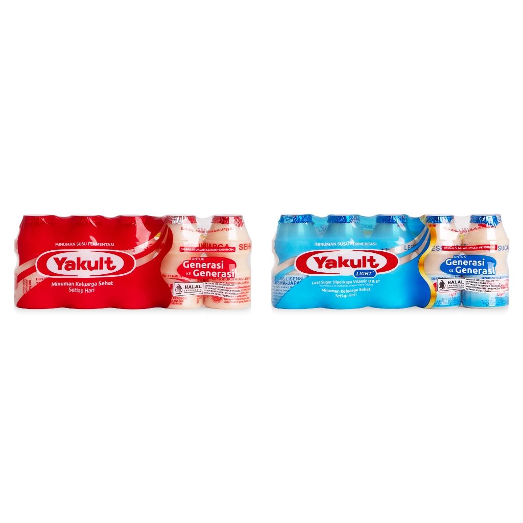 

Yakult Pack isi 5 Pcs Original, Mangga, Less Sugar