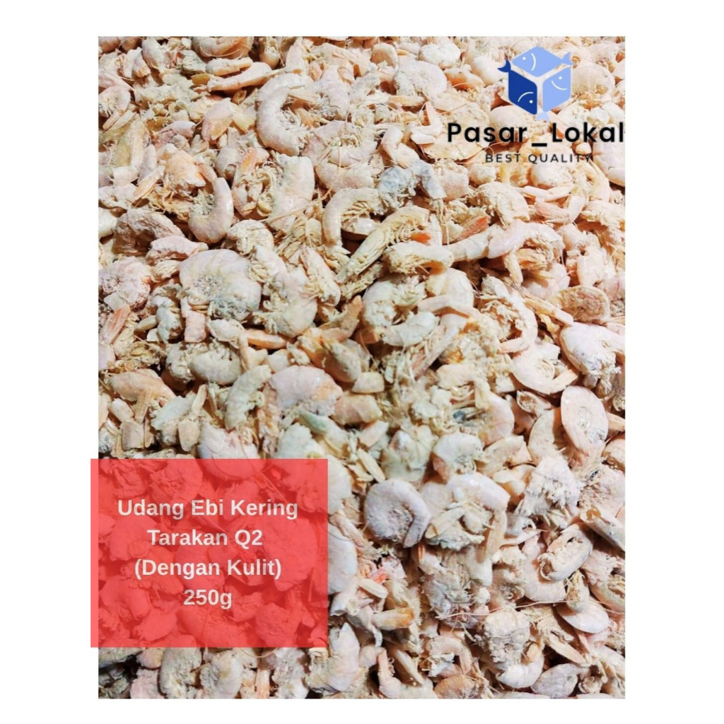 

Ebi Kering Tarakan Q2 (Dengan Kulit) /250gram