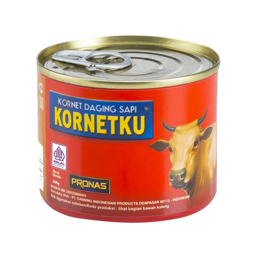 

Pronas KORNETKU 200gr - Kornet Daging Sapi - Corned Beef 200 gr