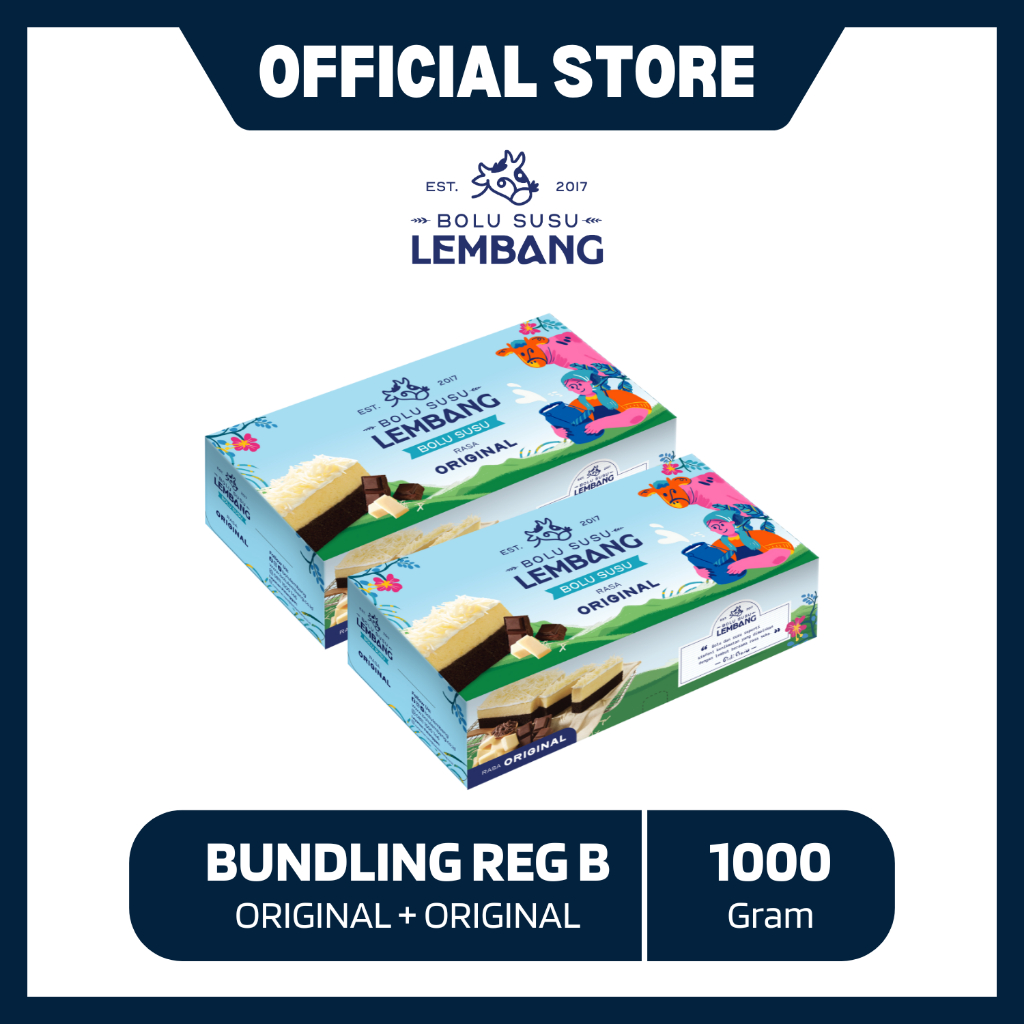 

BUNDLING REG B (BOLU SUSU LEMBANG ORIGINAL + ORIGINAL )