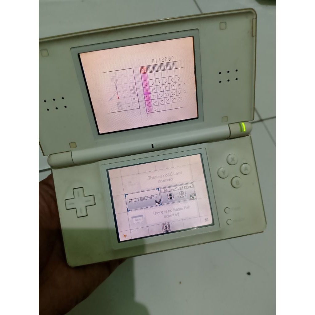 NDS lite second nyala minus sesuai difoto