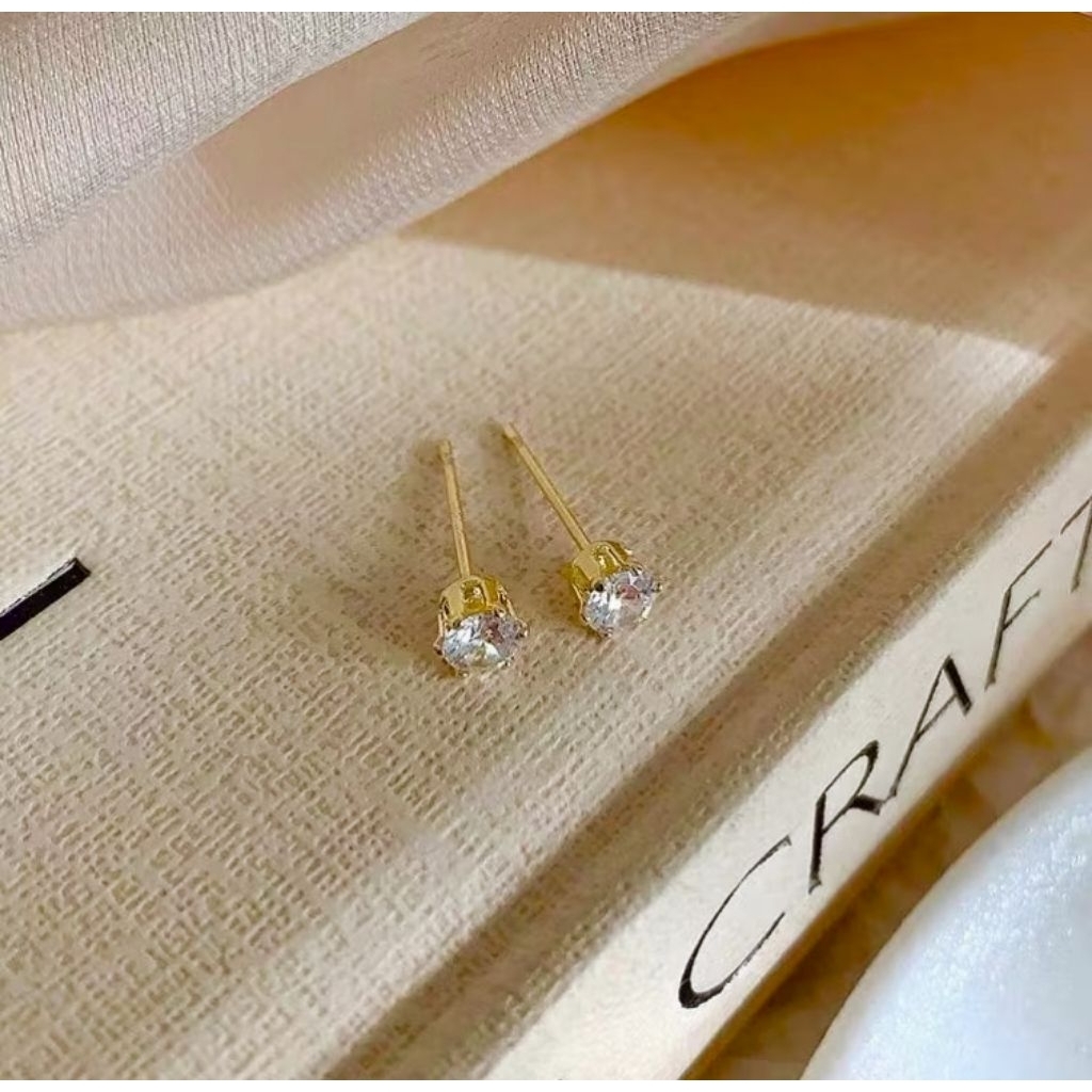 anting tusuk permata simple anting xuping premium