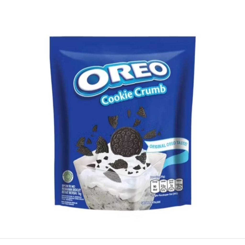 

OREO BISKUIT COOKIES CRUMB POUCH KEMASAN 500GR
