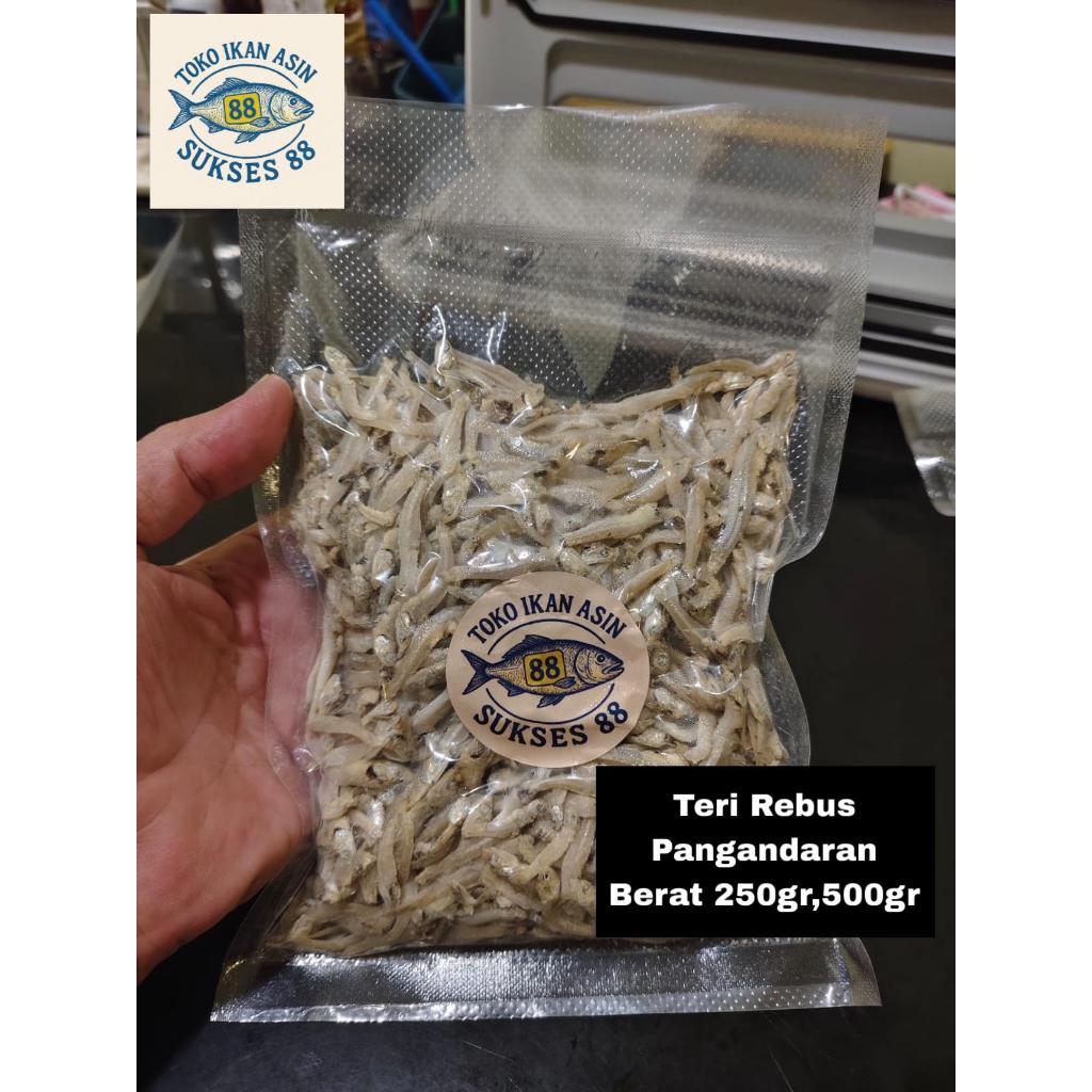 

Teri Rebus Pangandaran 250gr / 500gr | Teri Kering Siap Masak | Vakum Pack Premium