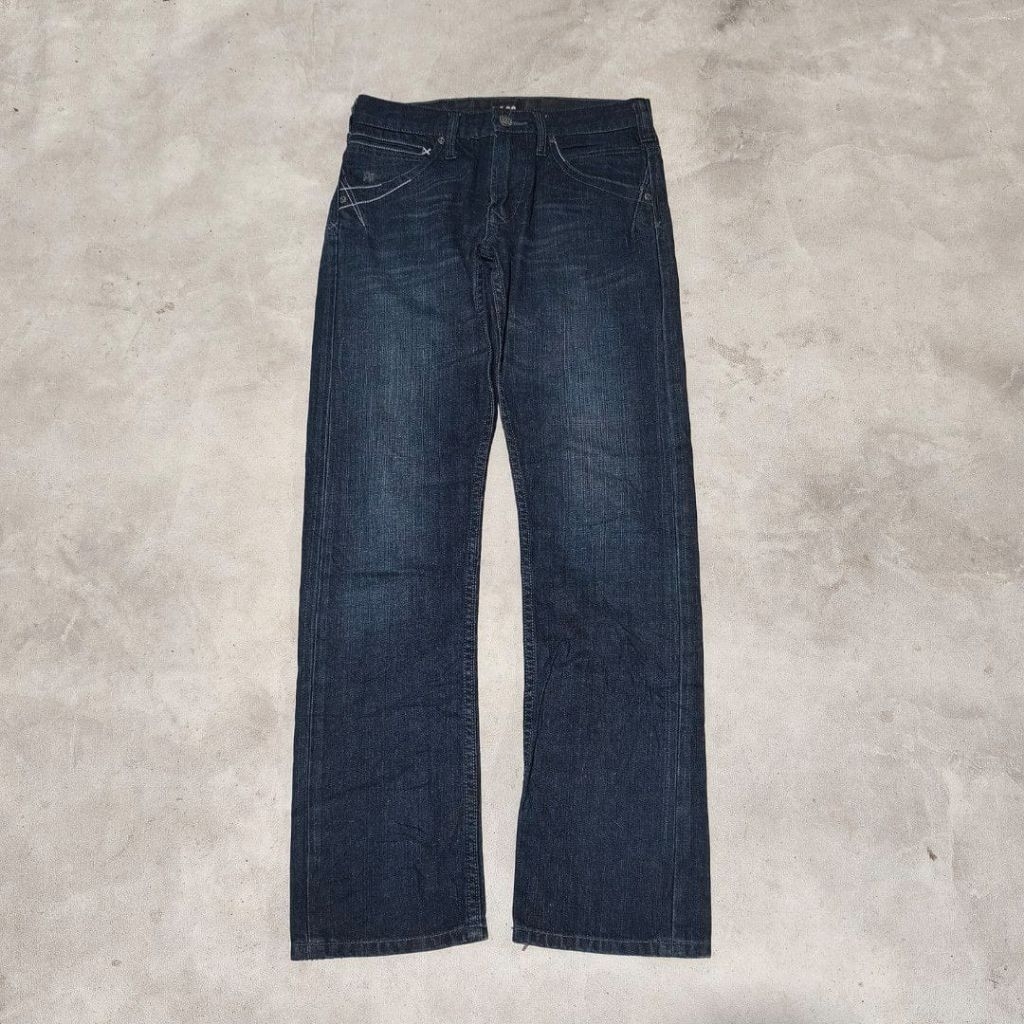 Celana panjang denim jeans pria lee