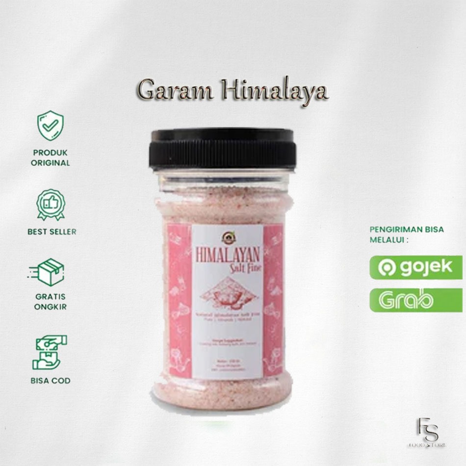 

GARAM HIMALAYA 150 GR I HIMSALT ORIGINAL PINK I HIMALAYA PINK SALT I HIMALAYA NATURAL