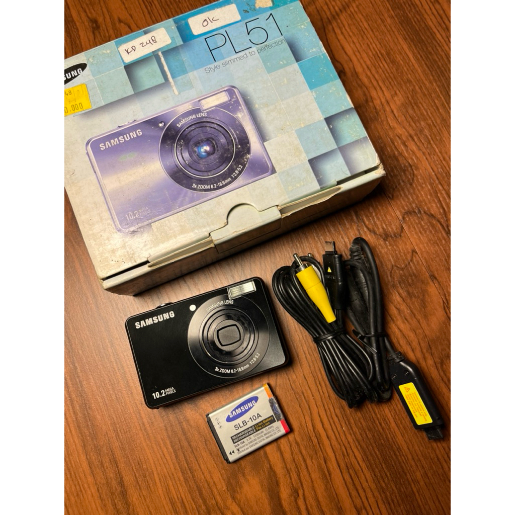 DIGICAM SAMSUNG PL51 KAMERA DIGICAM KAMERA POCKET DIGITAL CAMERA