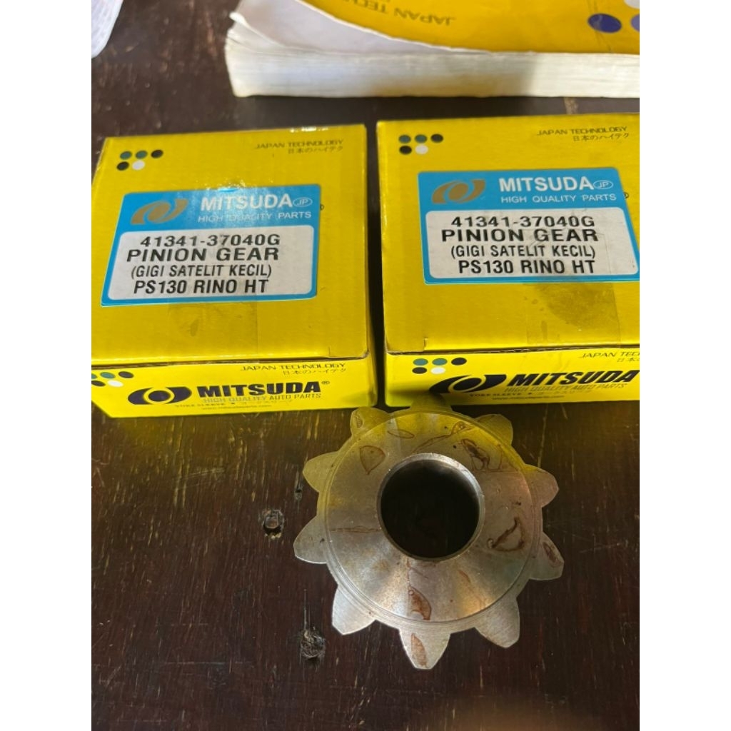 Gigi satelit kecil dutro 125ht/130ht merk mitsuda