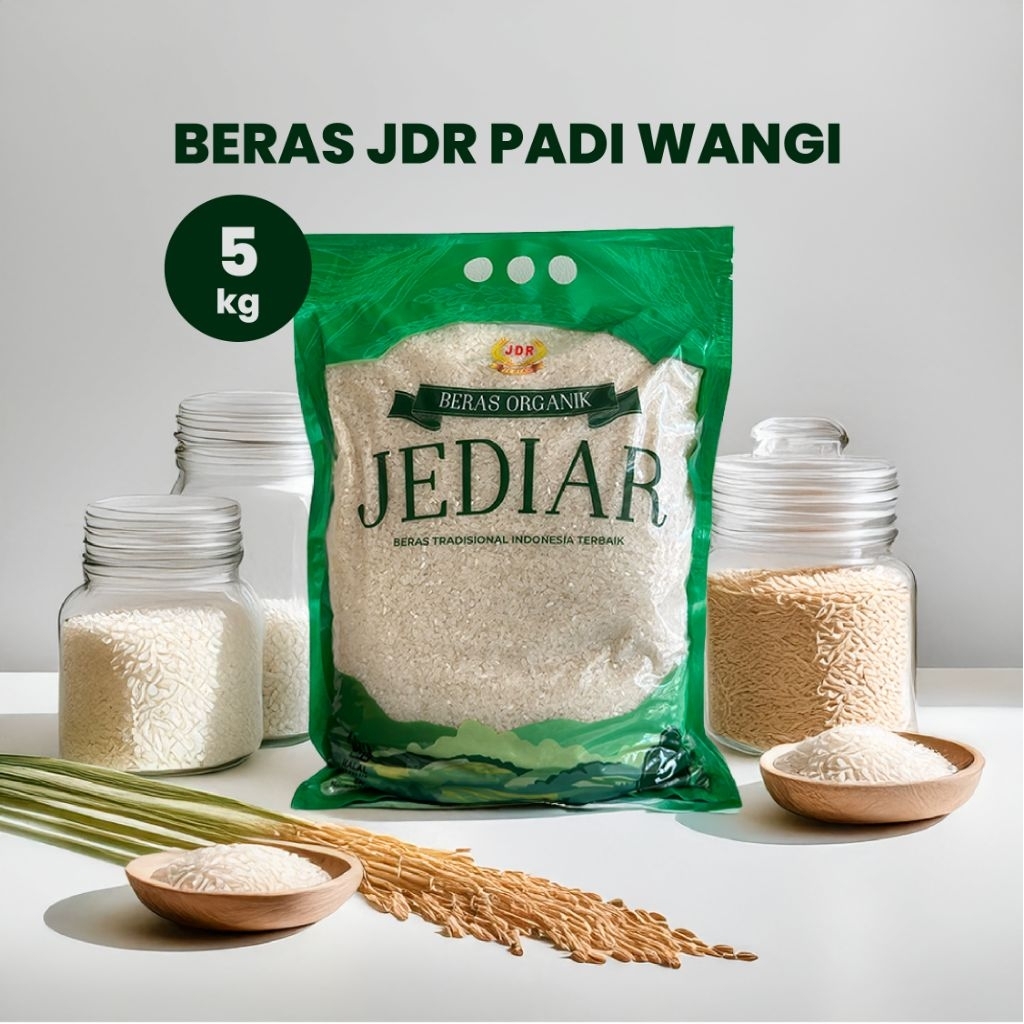 

Beras JDR Padi Wangi Organik 5Kg