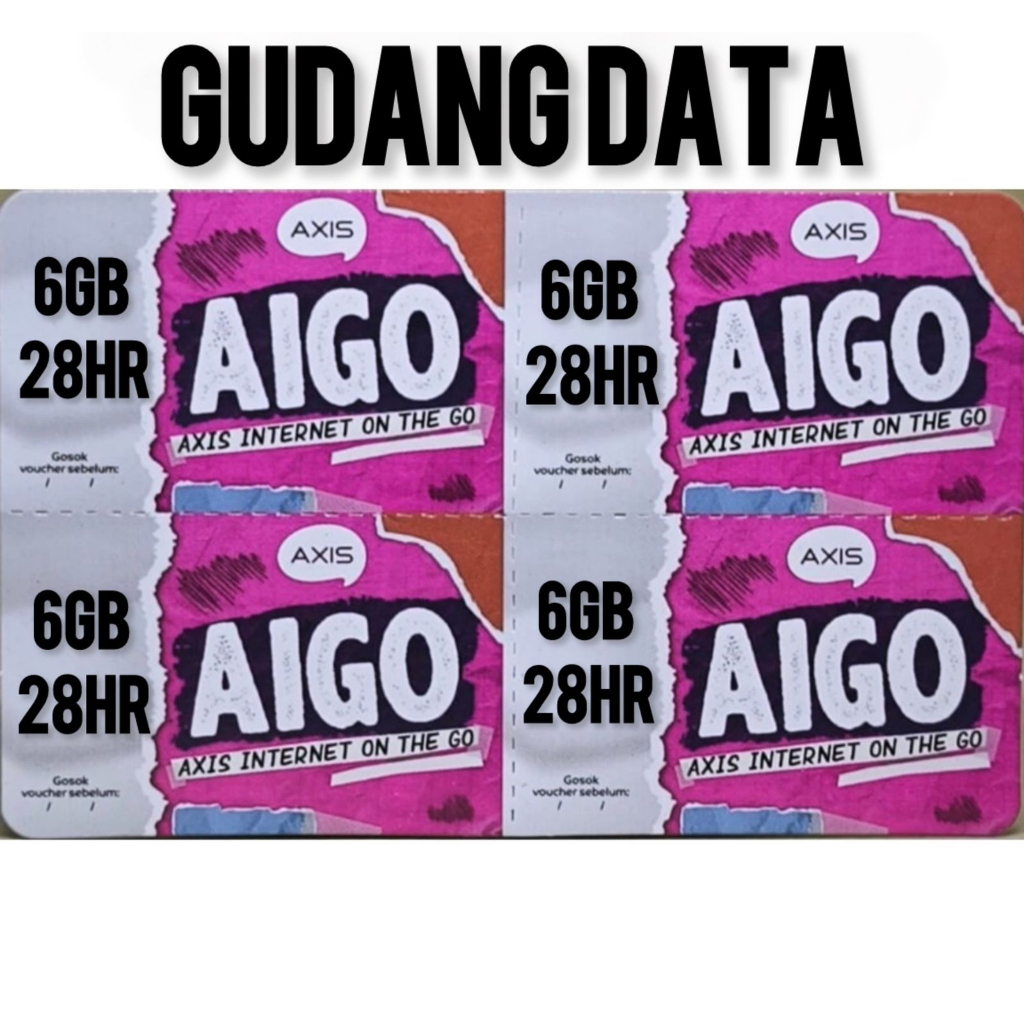 Voucher AXIS Aigo 6GB