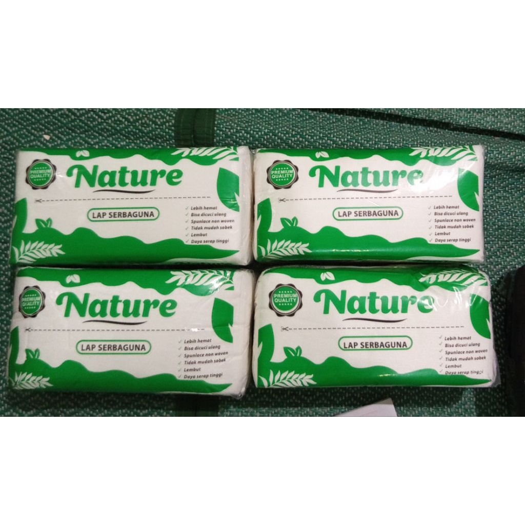 Paket 4 pcs tisu dapur/tisu kompor Nature