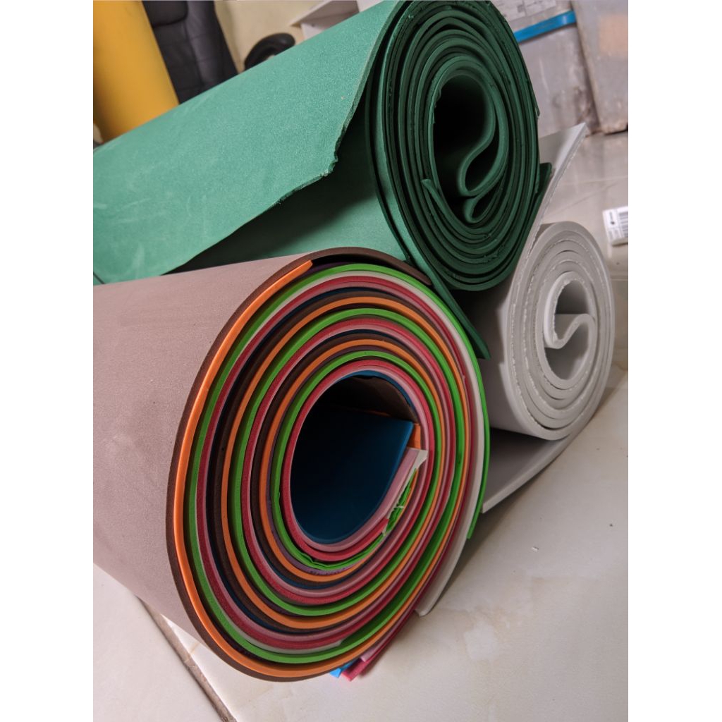POTONGAN SPON EVA BUSA ATI KETEBALAN 8mm 50cm x 200cm SPON EVA BUSA SPON EVA LEMBARAN EVA FOAM ART
