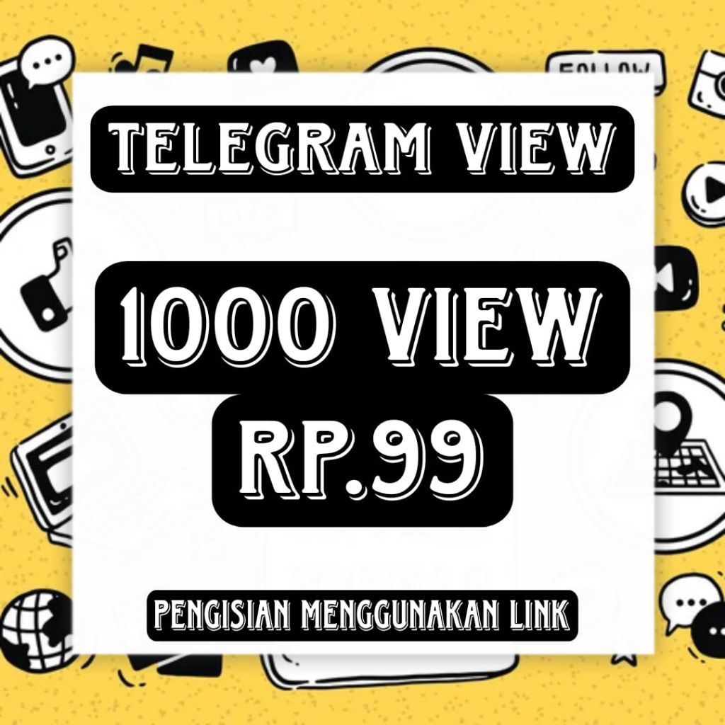 VIEW TELEGRAM, PENAMBAH TAYANGAN TELEGRAM