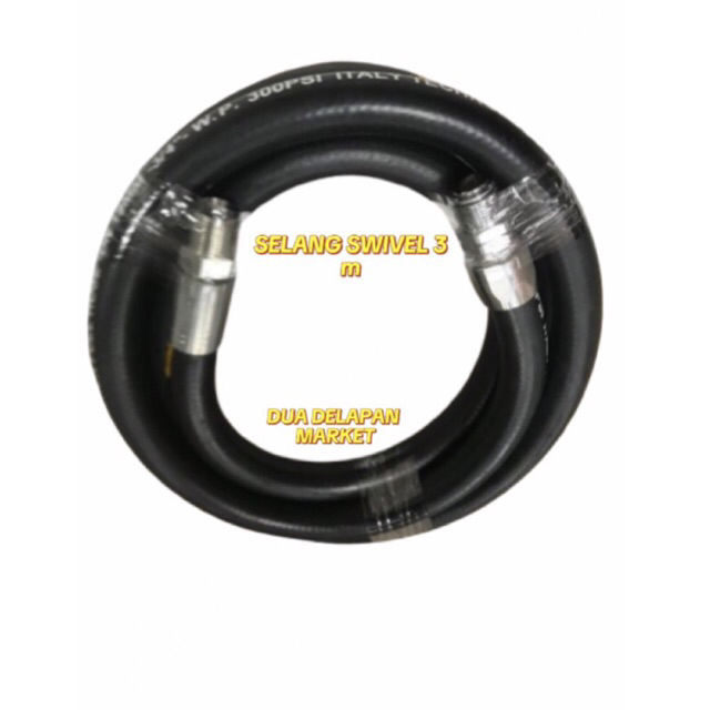 Selang Swivel Panjang 3M Selang SPBU POM MINI PERTAMINI