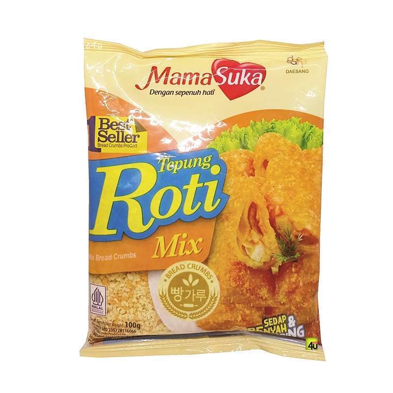 

Tepung Roti Mamasuka Mix 500gr - Breadcrumb Crispy Non MSG- Serbaguna Untuk Nugget Ayam Katsu