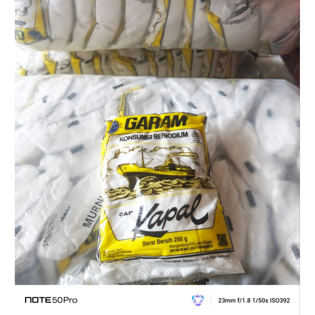 

GARAM CAP KAPAL 1 BALL ISI 250 GRAM x 40PCS