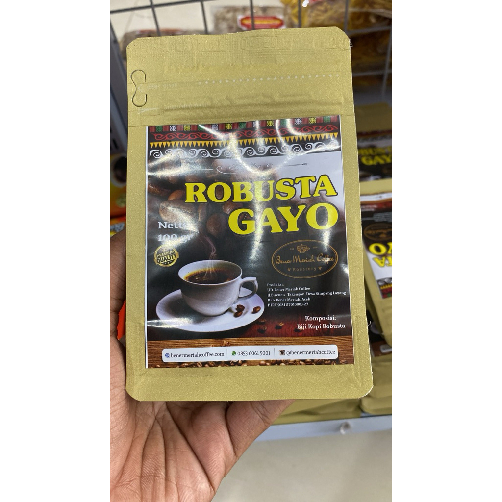 

Kopi Robusta Aceh 100gr