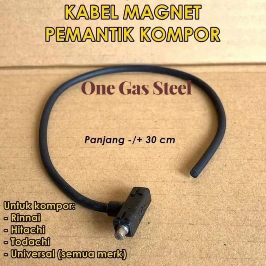 kabel magnet pemantik kompor gas