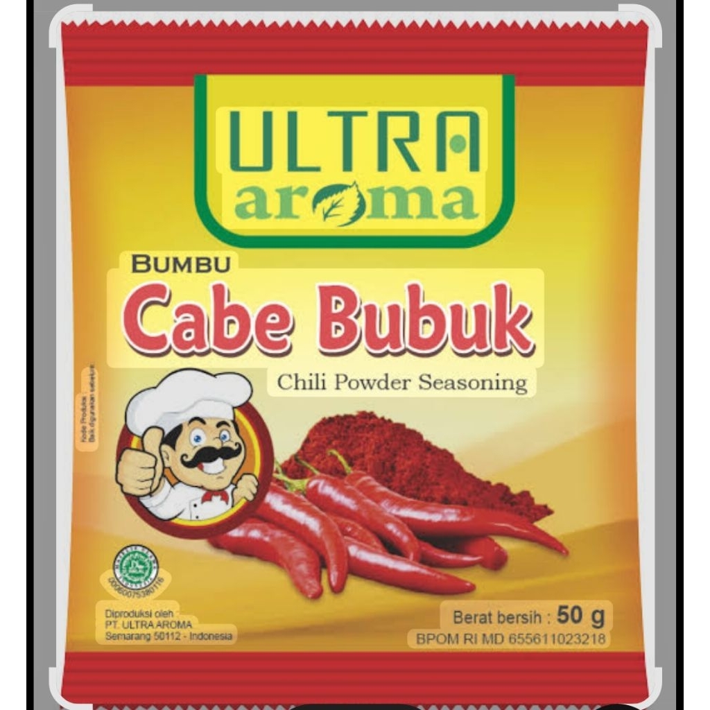 

Ultra Aroma Bumbu Cabe Bubuk 50 gr