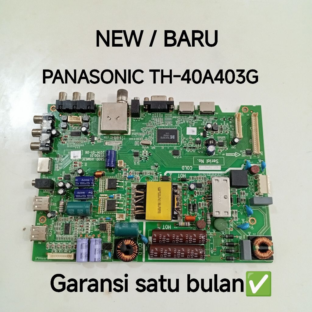 MB TV PANASONIC TH-40A403G MAINBOARD-MOTHERBOARD-MOBO-MODUL MESIN TV PANASONIC TH-40A403G