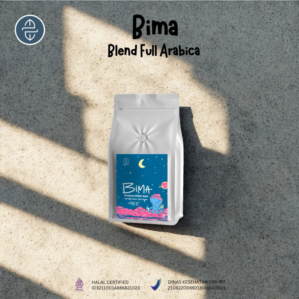 

Biji Kopi Full Arabica Blend Bima - 250gr