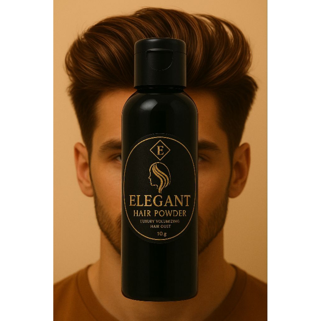 bedak rambut / hair powder /styling rambut pria elegant wangi bervolume