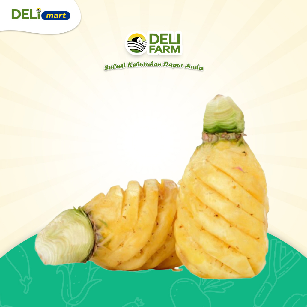 

Deli Mart [Khusus INSTAN Medan] Nanas Kupas by Deli Farm
