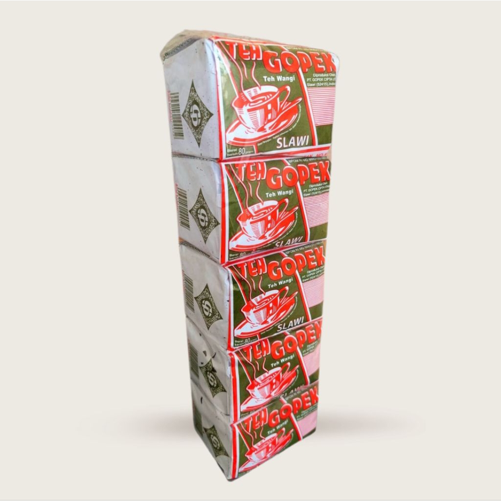 

Teh gopek 80 gram (slop)