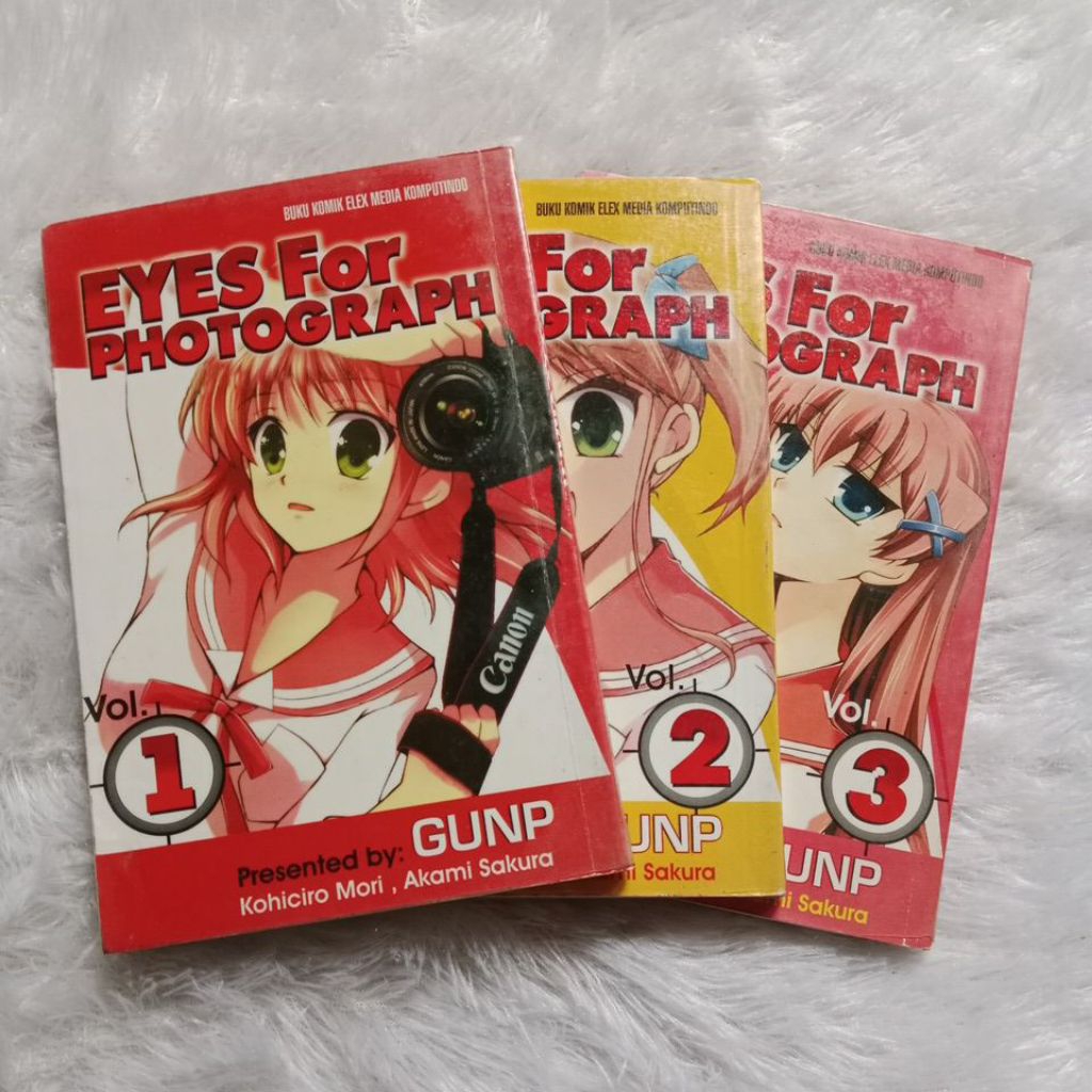 Komik eyes for photograph - kohiciro mori vol 1-3