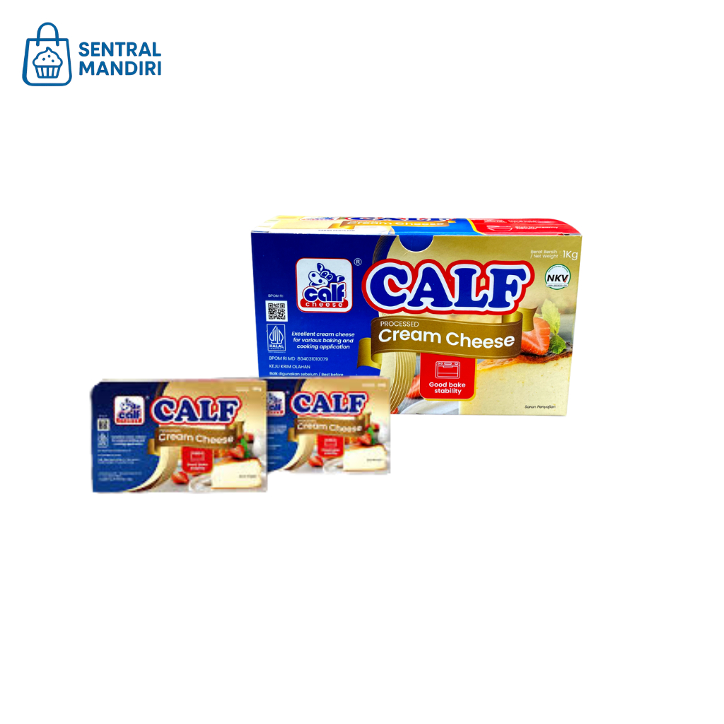 

Calf Cream Cheese Kemasan 200gr & 1Kg