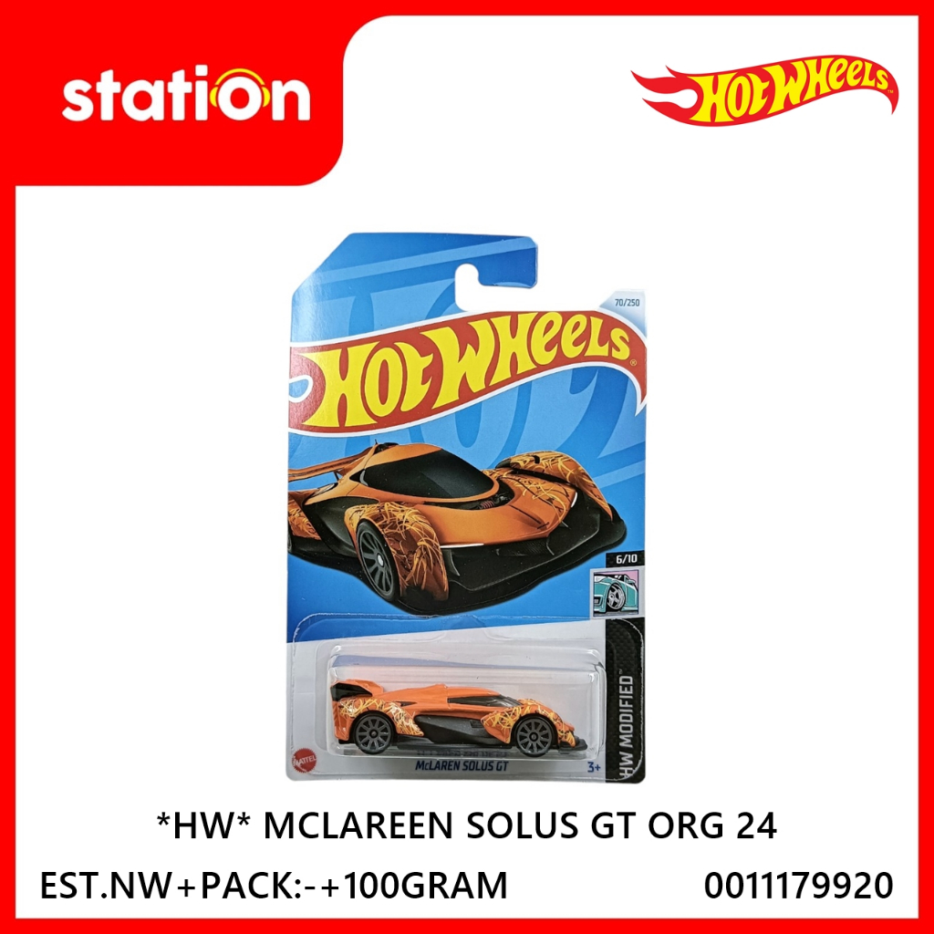 HOT WHEELS HW MCLAREN SOLUS GT 24 - DIECAST