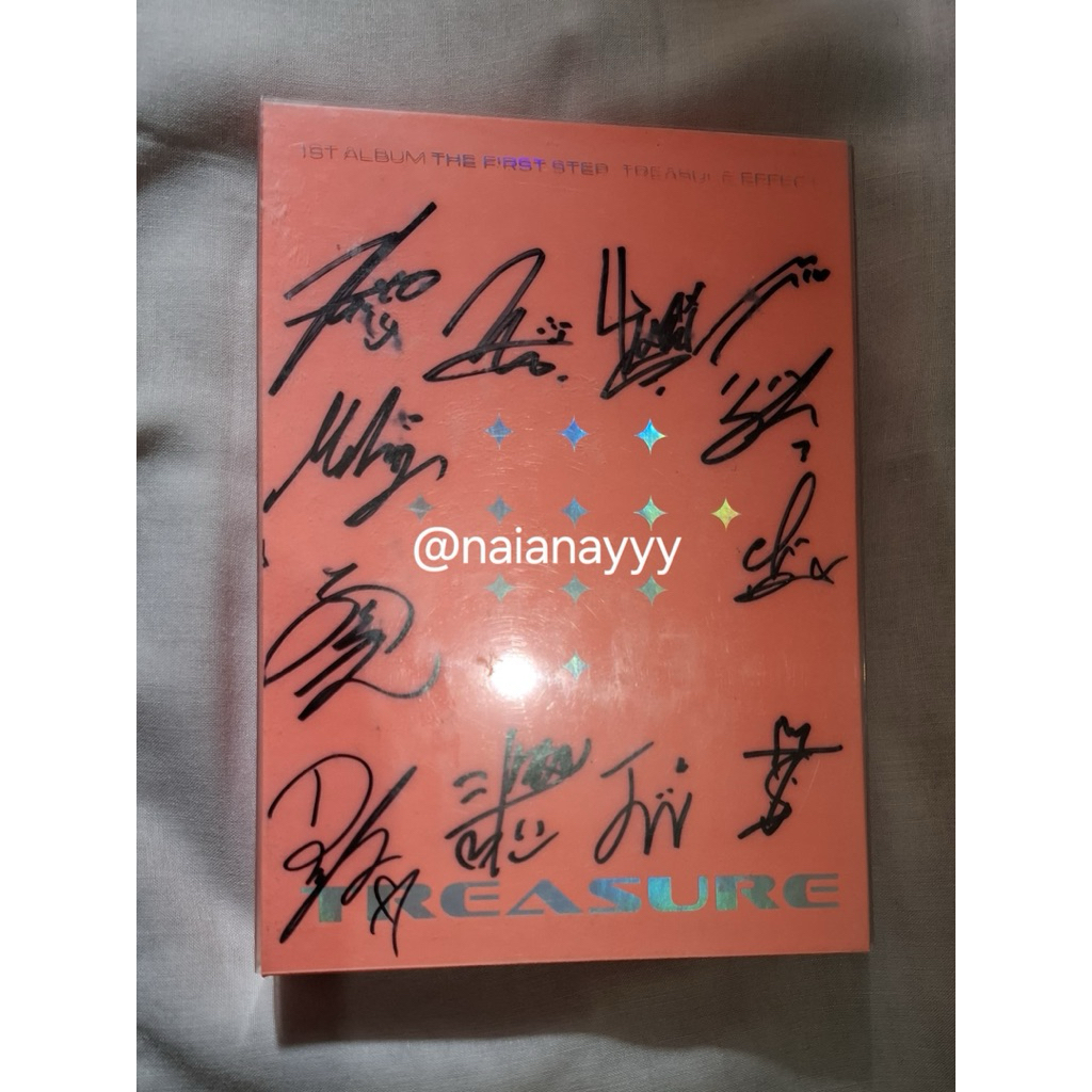 [BOOKED] Signed Album Treasure versi The First Step : Treasure Effect