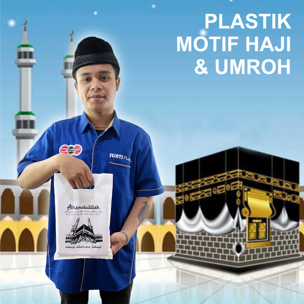 

Isi 50 Pcs, (Size 20cm x 28cm) ,Plastik Umroh, Plastik Haji, Oleh oleh Haji, Kemasan Ibadah Haji, Souvernir Haji