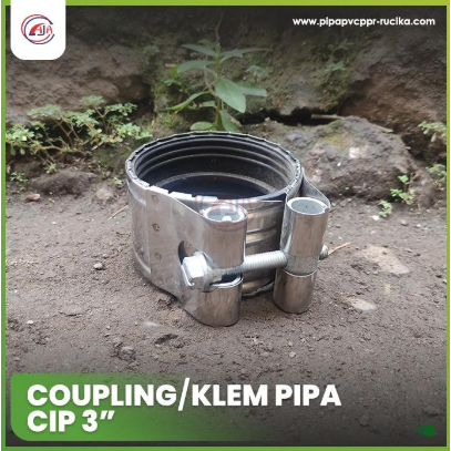 Coupling/Klem Pipa CIP (Cast Iron) 3 inch