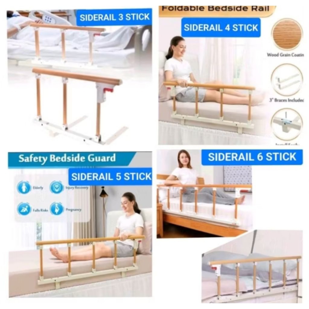 SIDERAIL BED PASIEN / ALINGAN BED PATIEN SIDE RAIL / PENGHALANG BED PASIEN