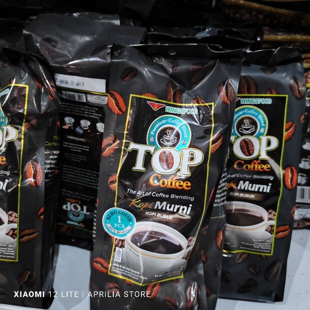 

Top Coffee Kopi Murni 158gr