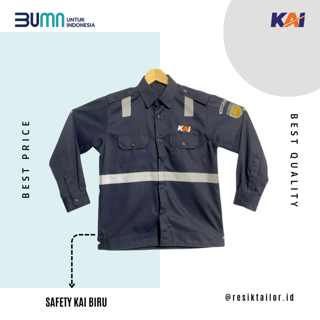 Seragam Safety R6 PT.KAI