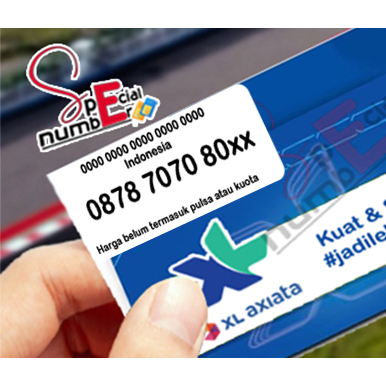 Kartu Perdana Nomor Cantik XL | 2G 3G 4G 5G