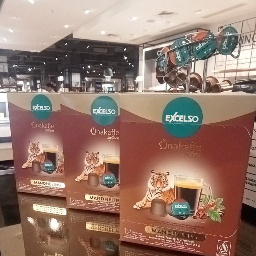 

Unacaffe System Coffe Kapsul || MANDHELING 100% Arabika Sumatera