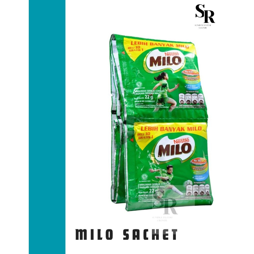 

MILO ACTIVE GO 22g